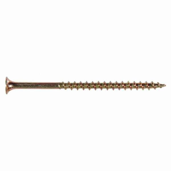 Totalturf 967604 2.5 in. x 6 Zinc & Yellow Dichromate All Purpose Wood Screw TO3257058